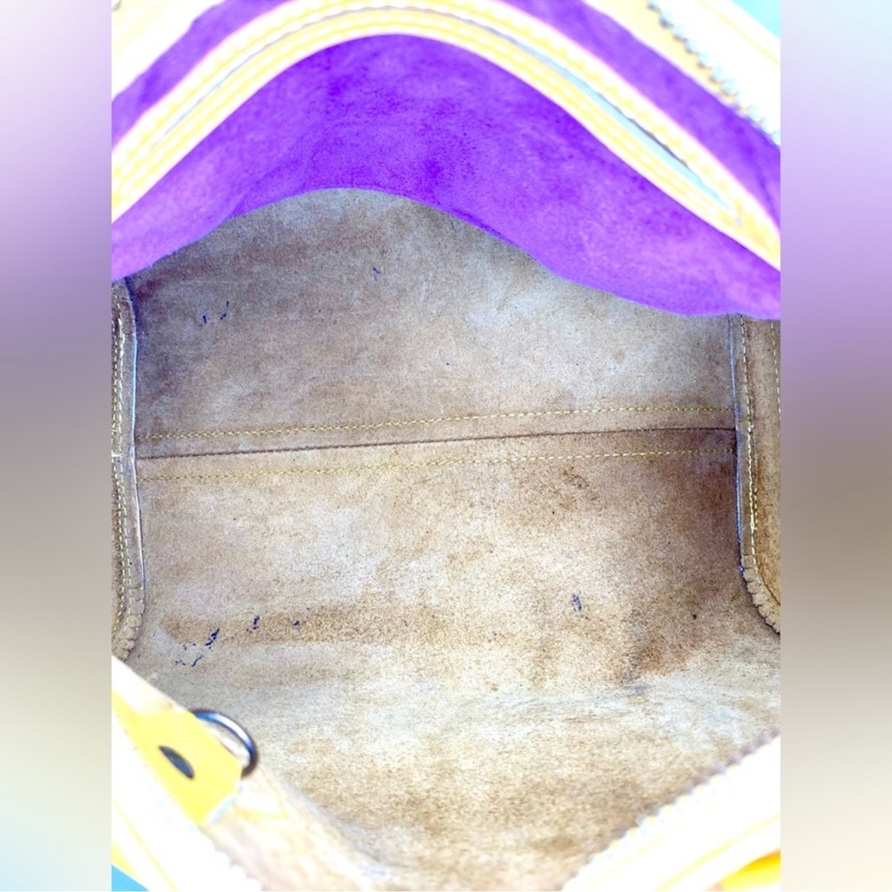 LOUIS VUITTON Epi Speedy 25 Tassili Yellow Leather - Picture 15 of 16